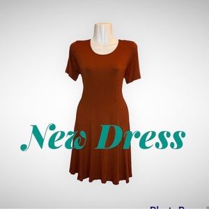 Forever21 cute brown summer/fall dress (Medium) $10!!!!